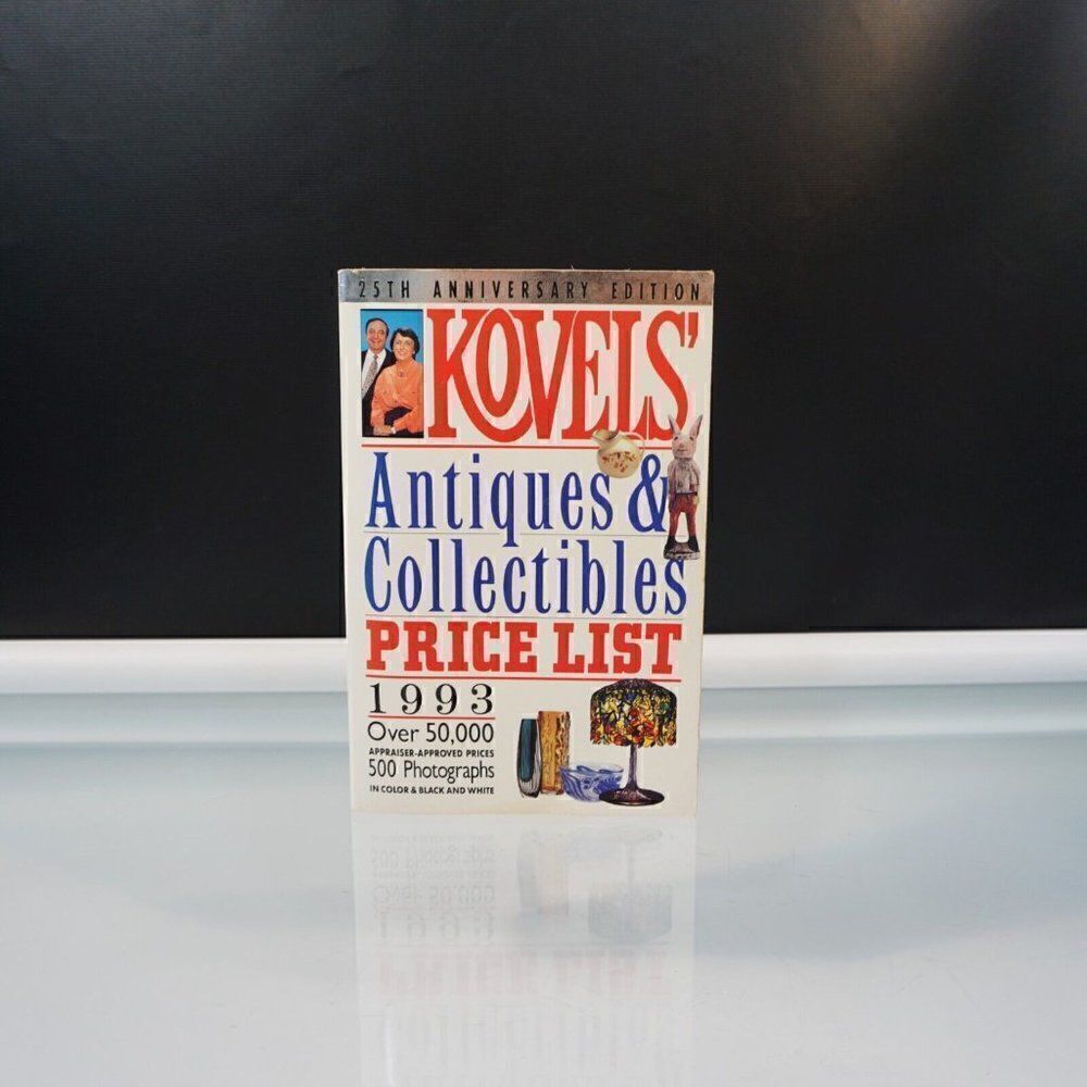Vintage 1993 Kovels' Antiques and Collectibles Price List 25th Anniversary Ed